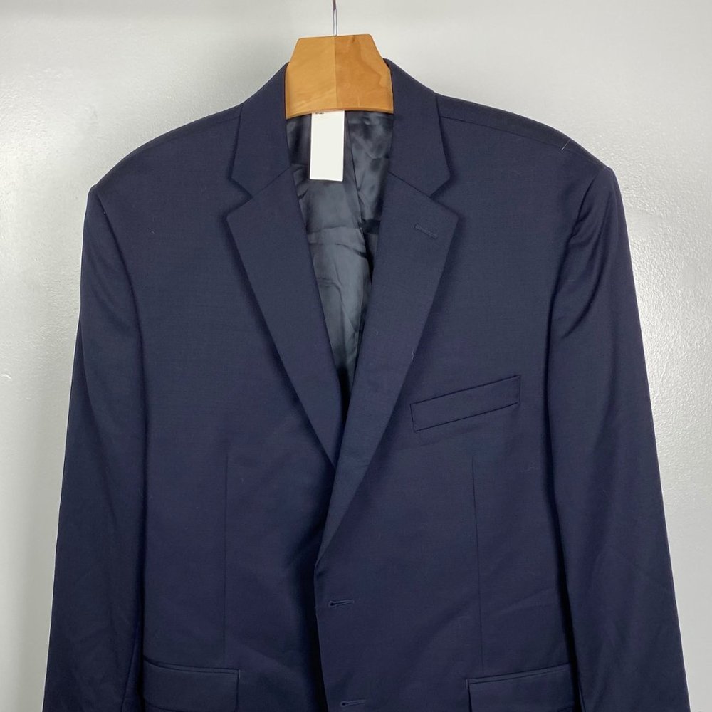 Ralph Lauren Wool Sport Coat Mens 44R - Navy